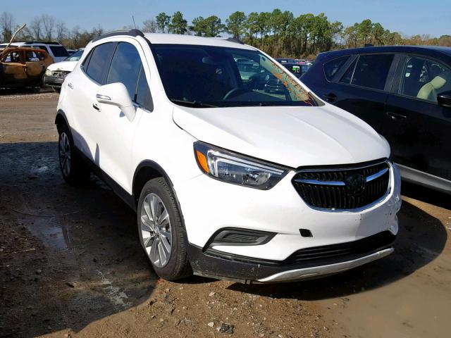 KL4CJASBXJB626170 - 2018 BUICK ENCORE PRE WHITE photo 1