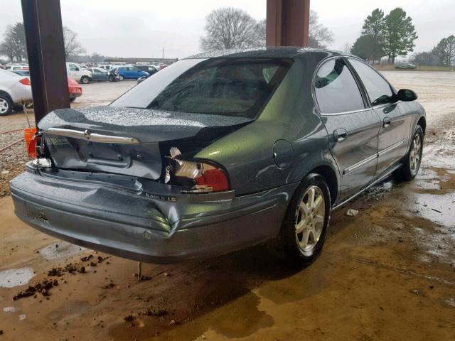 1MEFM53U4YA608165 - 2000 MERCURY SABLE LS BLUE photo 4