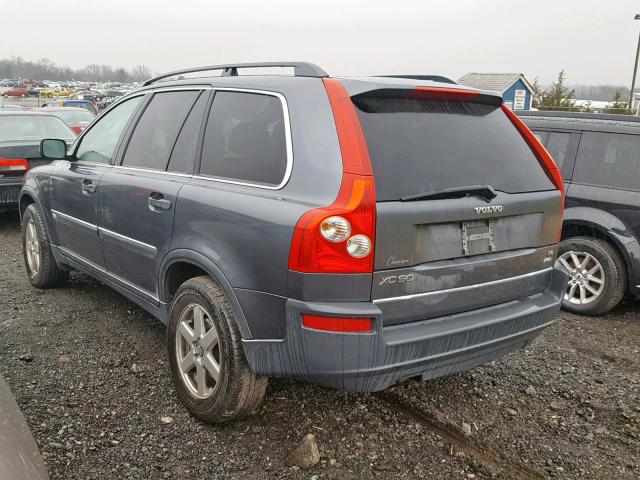 YV1CZ911X51197222 - 2005 VOLVO XC90 T6 GRAY photo 3