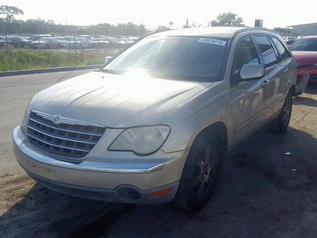 2A8GM68X97R250093 - 2007 CHRYSLER PACIFICA T GOLD photo 2