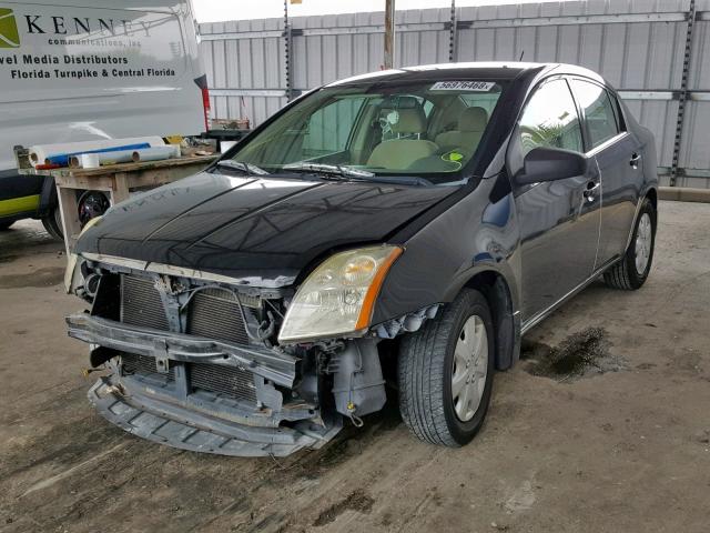 3N1AB61E28L689424 - 2008 NISSAN SENTRA 2.0 BLACK photo 2