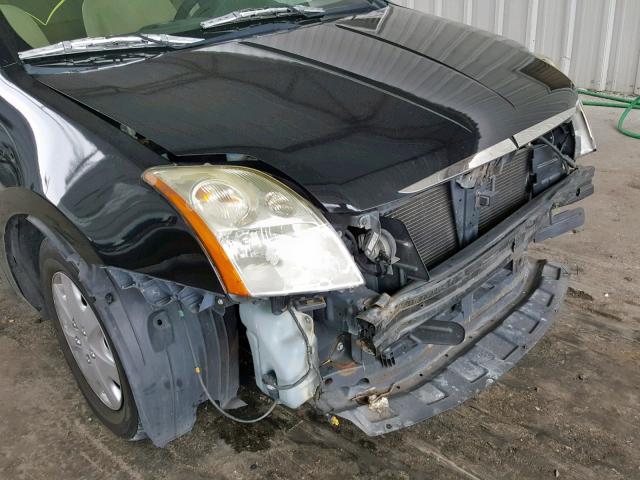 3N1AB61E28L689424 - 2008 NISSAN SENTRA 2.0 BLACK photo 9