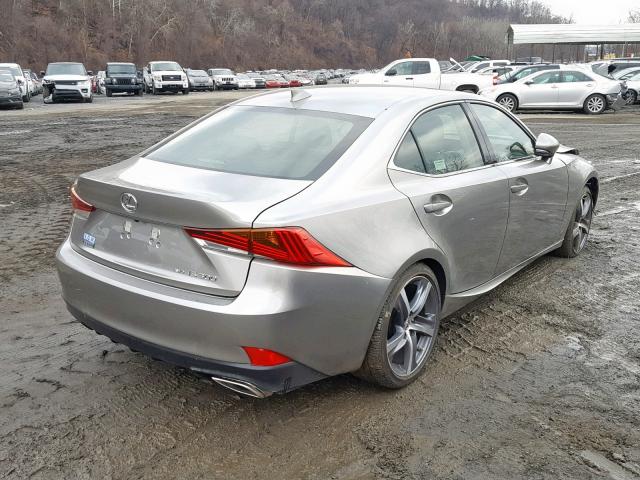 JTHC81D2XJ5032321 - 2018 LEXUS IS 300 GRAY photo 4