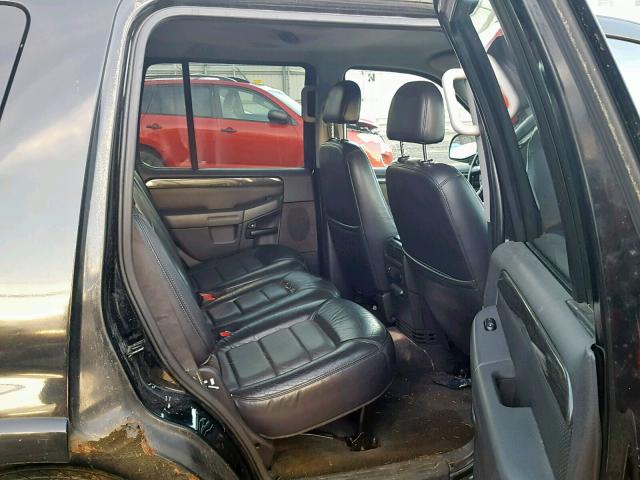 1FMZU75E82UA85251 - 2002 FORD EXPLORER L BLACK photo 6