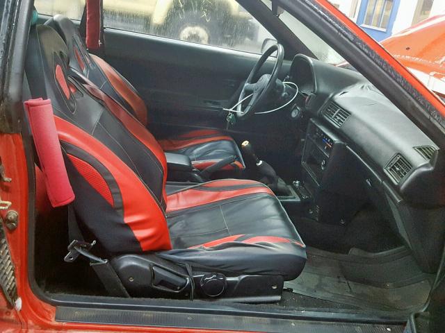 JT2ST66C9K7346863 - 1989 TOYOTA CELICA ST RED photo 5