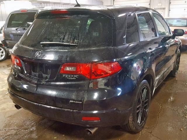 5J8TB182X9A003449 - 2009 ACURA RDX BLACK photo 4