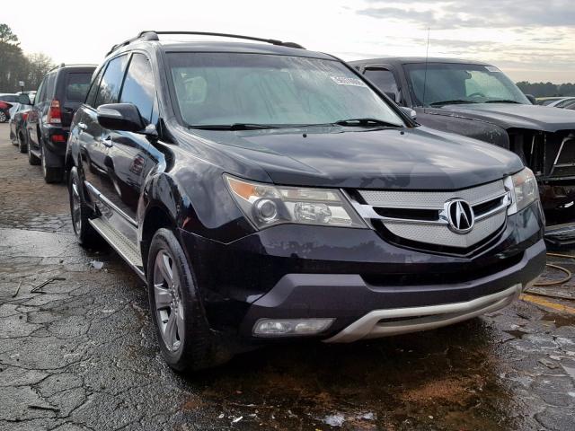 2HNYD28827H545226 - 2007 ACURA MDX SPORT BLACK photo 1