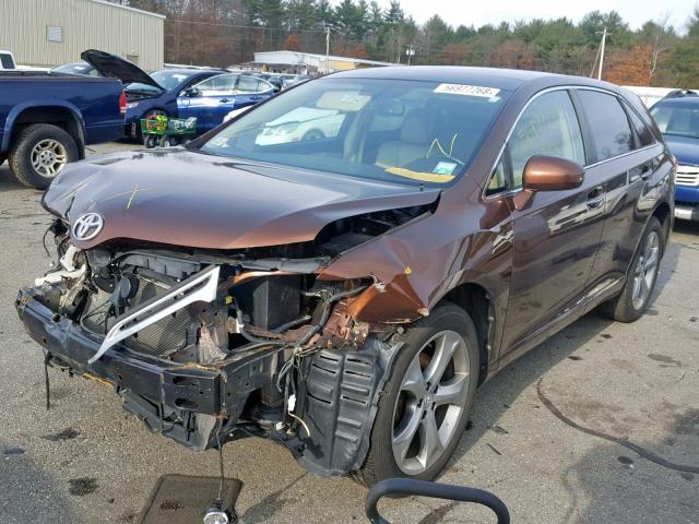 4T3BK11A89U004905 - 2009 TOYOTA VENZA BASE BROWN photo 2