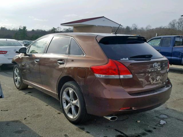 4T3BK11A89U004905 - 2009 TOYOTA VENZA BASE BROWN photo 3