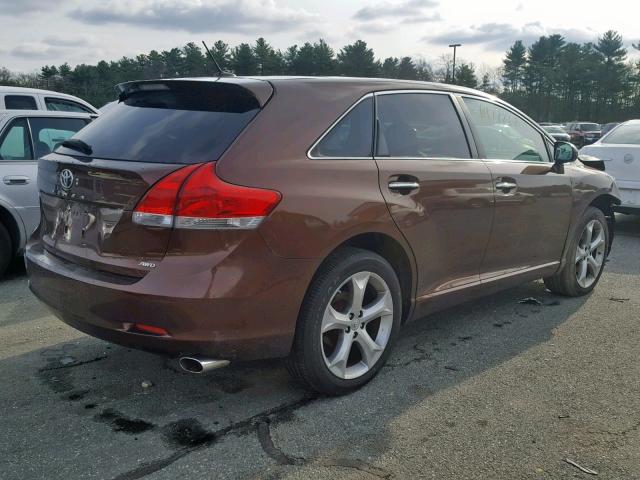 4T3BK11A89U004905 - 2009 TOYOTA VENZA BASE BROWN photo 4