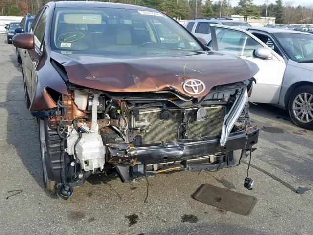 4T3BK11A89U004905 - 2009 TOYOTA VENZA BASE BROWN photo 9