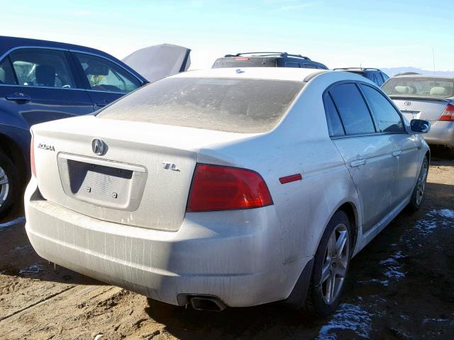 19UUA66276A019188 - 2006 ACURA 3.2TL WHITE photo 4