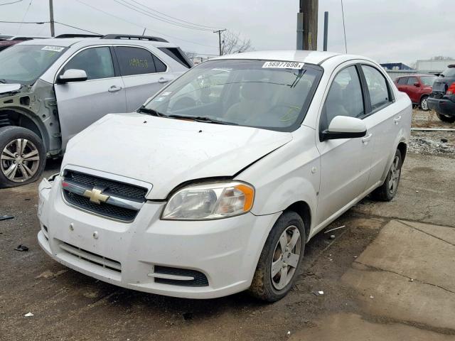 KL1TD56617B123810 - 2007 CHEVROLET AVEO BASE Ağ foto 2