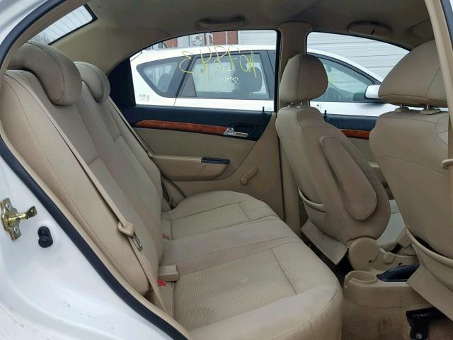 KL1TD56617B123810 - 2007 CHEVROLET AVEO BASE Ağ foto 6