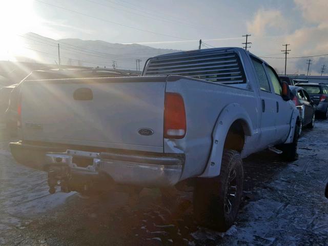 1FTWW31P76ED44782 - 2006 FORD F350 SRW S SILVER photo 4