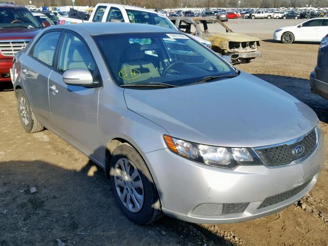 KNAFU4A24D5725189 - 2013 KIA FORTE EX SILVER photo 1