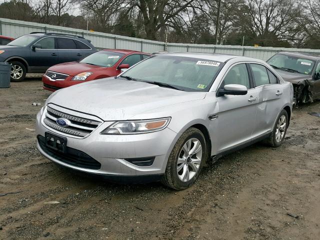 1FAHP2EW1CG125520 - 2012 FORD TAURUS SEL SILVER photo 2