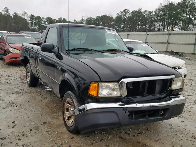 1FTYR10U35PA46809 - 2005 FORD RANGER BLACK photo 1