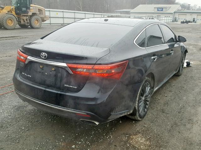 4T1BK1EBXGU196983 - 2016 TOYOTA AVALON XLE BLACK photo 4