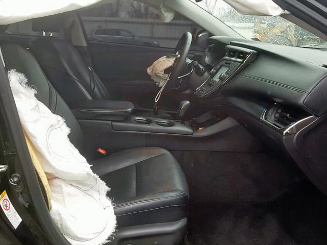 4T1BK1EBXGU196983 - 2016 TOYOTA AVALON XLE BLACK photo 5