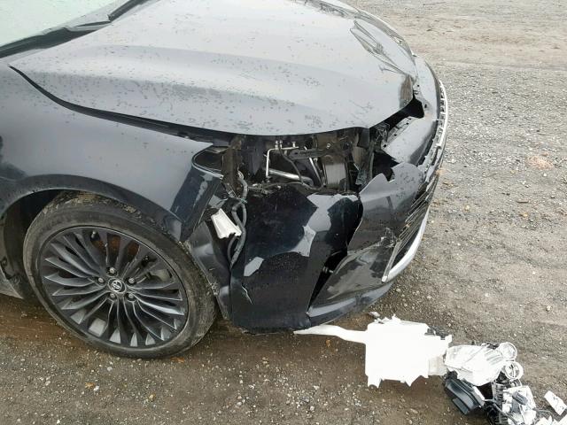 4T1BK1EBXGU196983 - 2016 TOYOTA AVALON XLE BLACK photo 9