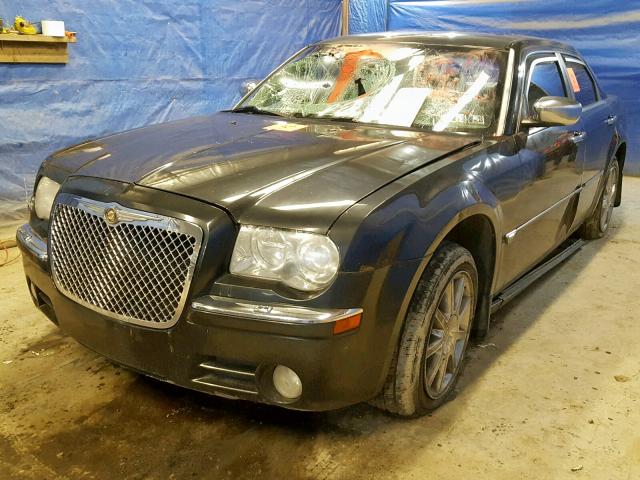 2C3LK63H47H670026 - 2007 CHRYSLER 300C BLACK photo 2