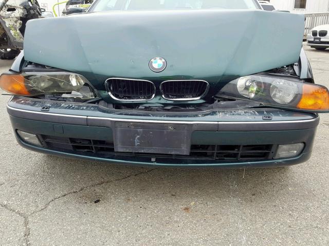 WBADPG332XBV60376 - 1999 BMW 528 IT AUT GREEN photo 10