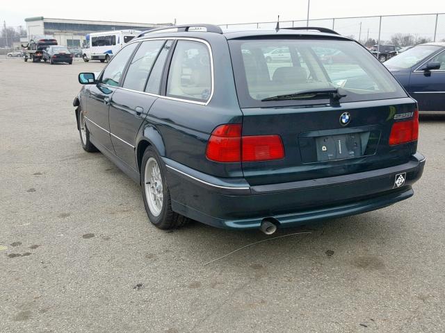 WBADPG332XBV60376 - 1999 BMW 528 IT AUT GREEN photo 3