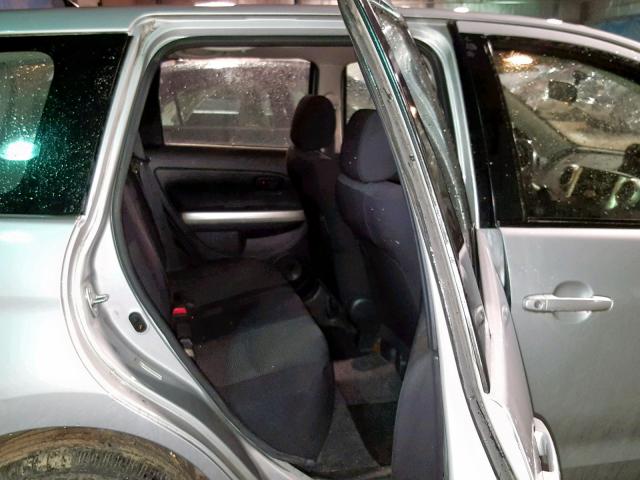 JTKKT624X40070591 - 2004 TOYOTA SCION XA SILVER photo 6