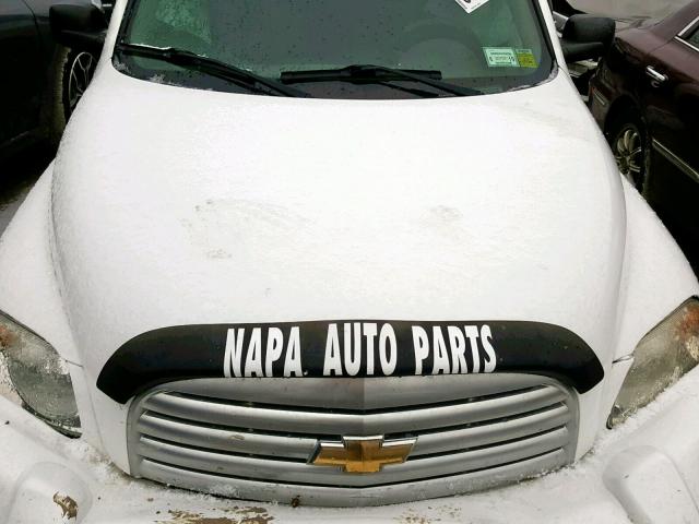 3GNCA13B19S597489 - 2009 CHEVROLET HHR LS WHITE photo 7
