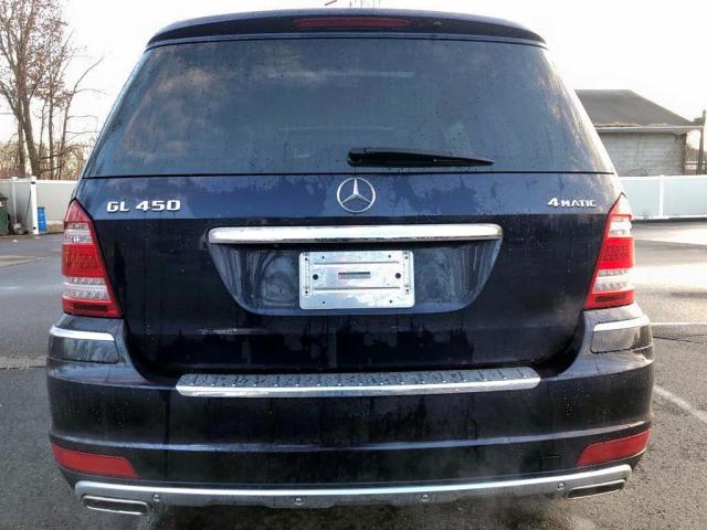 4JGBF7BE8CA799321 - 2012 MERCEDES-BENZ GL 450 4MA BLACK photo 6