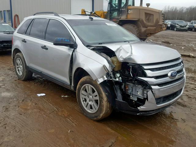 2FMDK3GC9DBA02553 - 2013 FORD EDGE SE SILVER photo 1