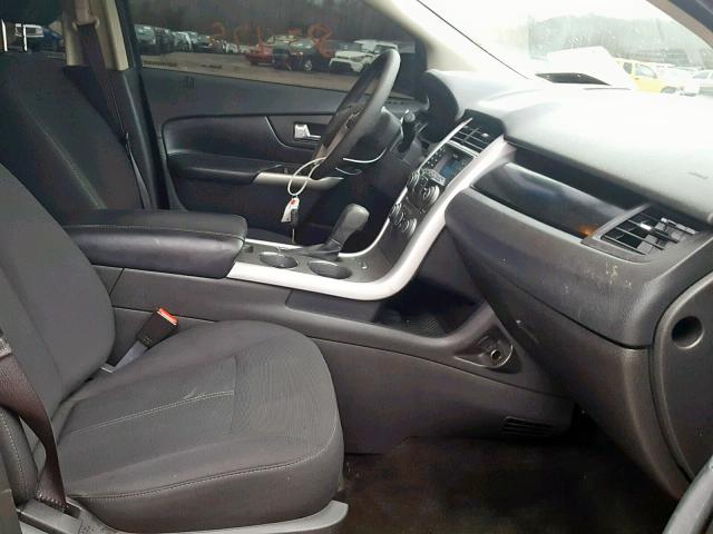 2FMDK3GC9DBA02553 - 2013 FORD EDGE SE SILVER photo 5