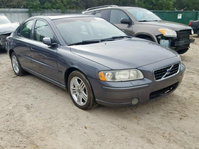 YV1RS592262546602 - 2006 VOLVO S60 2.5T GRAY photo 1