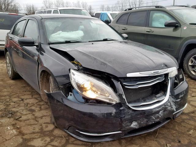 1C3CCBBB8DN610059 - 2013 CHRYSLER 200 TOURIN BLACK photo 1