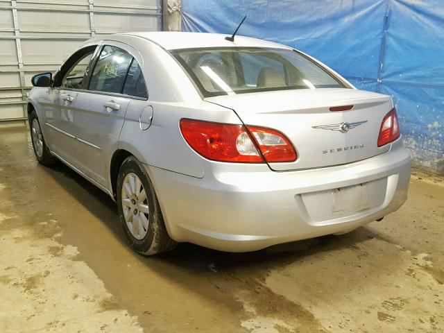 1C3LC46K78N223739 - 2008 CHRYSLER SEBRING LX SILVER photo 3