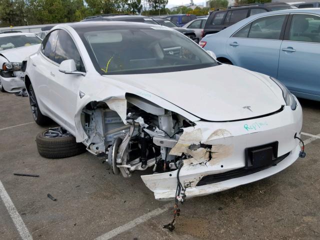 5YJ3E1EA9HF002333 - 2017 TESLA MODEL 3 WHITE photo 1