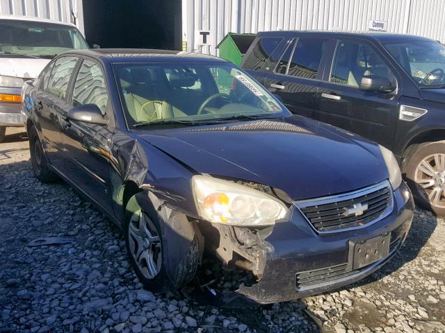 1G1ZS58N27F270216 - 2007 CHEVROLET MALIBU LS BLUE photo 1