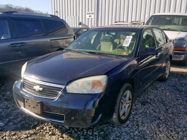 1G1ZS58N27F270216 - 2007 CHEVROLET MALIBU LS BLUE photo 2