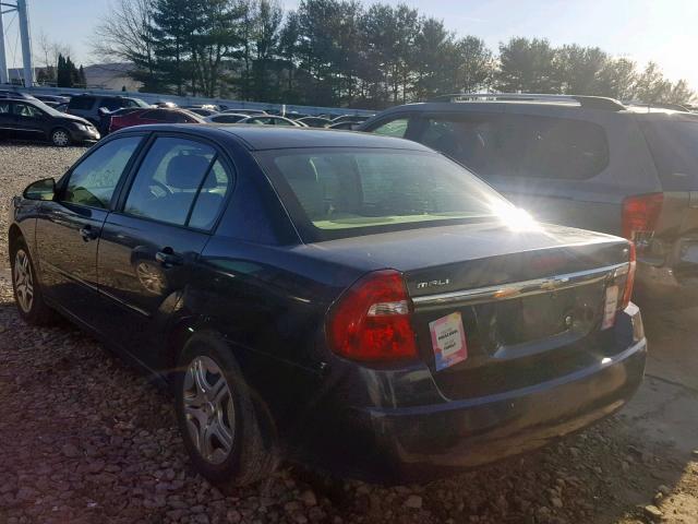 1G1ZS58N27F270216 - 2007 CHEVROLET MALIBU LS BLUE photo 3