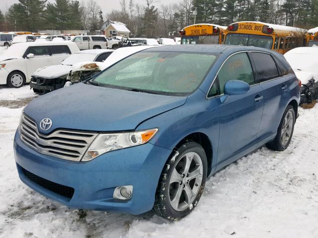 4T3BK3BB8AU037071 - 2010 TOYOTA VENZA BASE BLUE photo 2