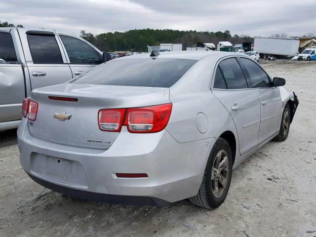 1G11B5SL4EF114633 - 2014 CHEVROLET MALIBU LS ვერცხლისფერი ფოტო 4