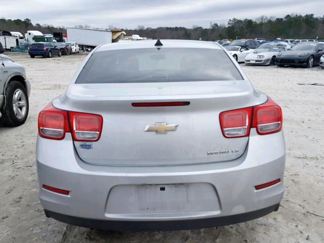 1G11B5SL4EF114633 - 2014 CHEVROLET MALIBU LS ვერცხლისფერი ფოტო 9
