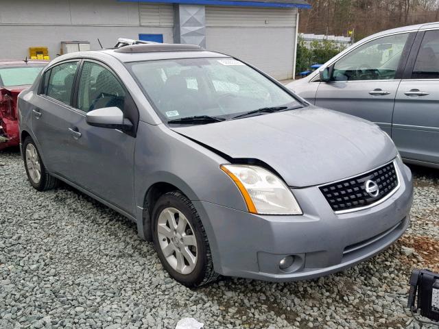 3N1AB61E08L713719 - 2008 NISSAN SENTRA 2.0 SILVER photo 1