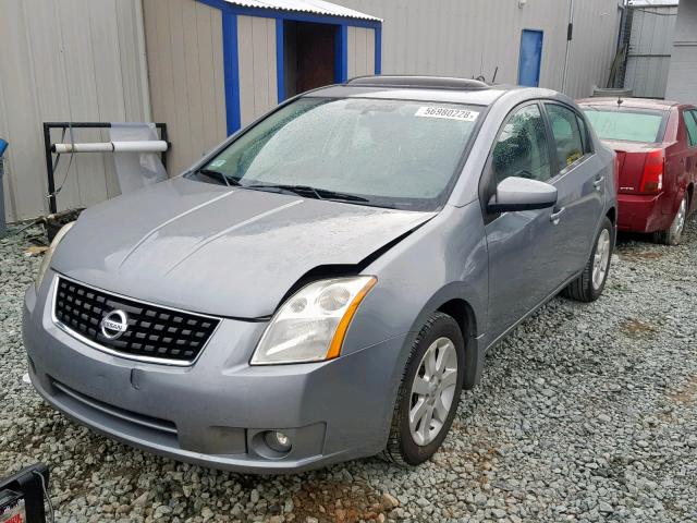 3N1AB61E08L713719 - 2008 NISSAN SENTRA 2.0 SILVER photo 2