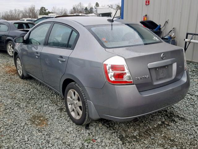 3N1AB61E08L713719 - 2008 NISSAN SENTRA 2.0 SILVER photo 3