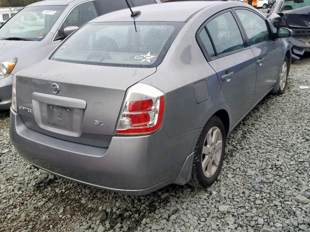 3N1AB61E08L713719 - 2008 NISSAN SENTRA 2.0 SILVER photo 4