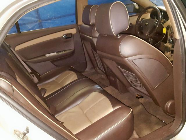 1G1ZK577X9F210478 - 2009 CHEVROLET MALIBU LTZ TAN photo 6