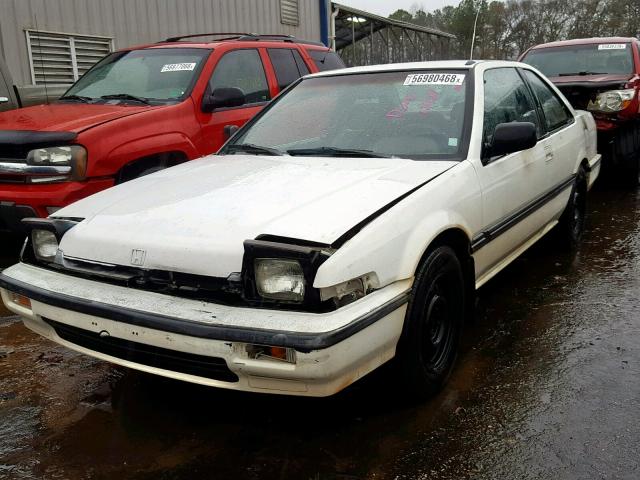 1HGCA6280KA031926 - 1989 HONDA ACCORD LXI WHITE photo 2