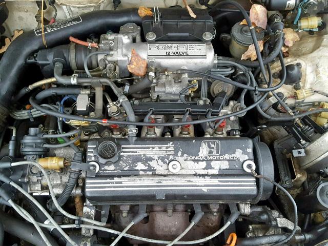 1HGCA6280KA031926 - 1989 HONDA ACCORD LXI WHITE photo 7